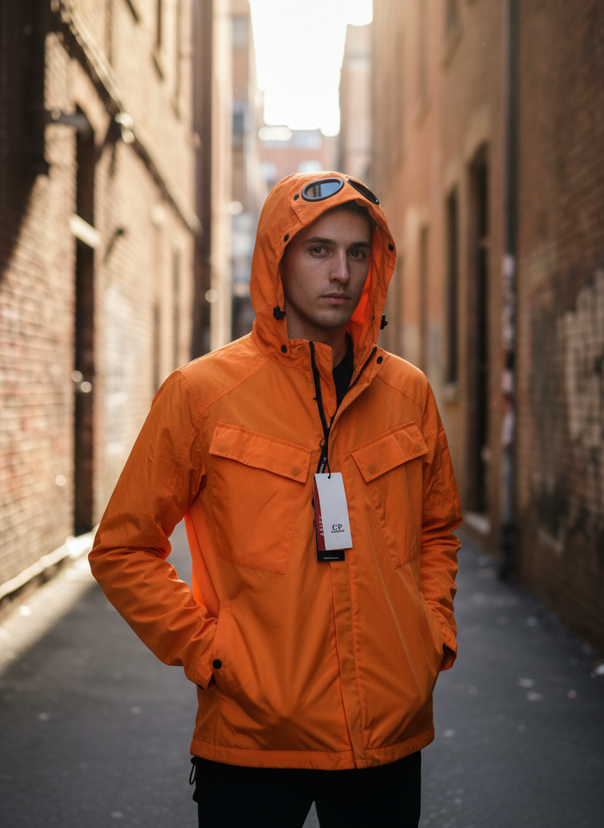 Veste CP Company coupe vent à lunette