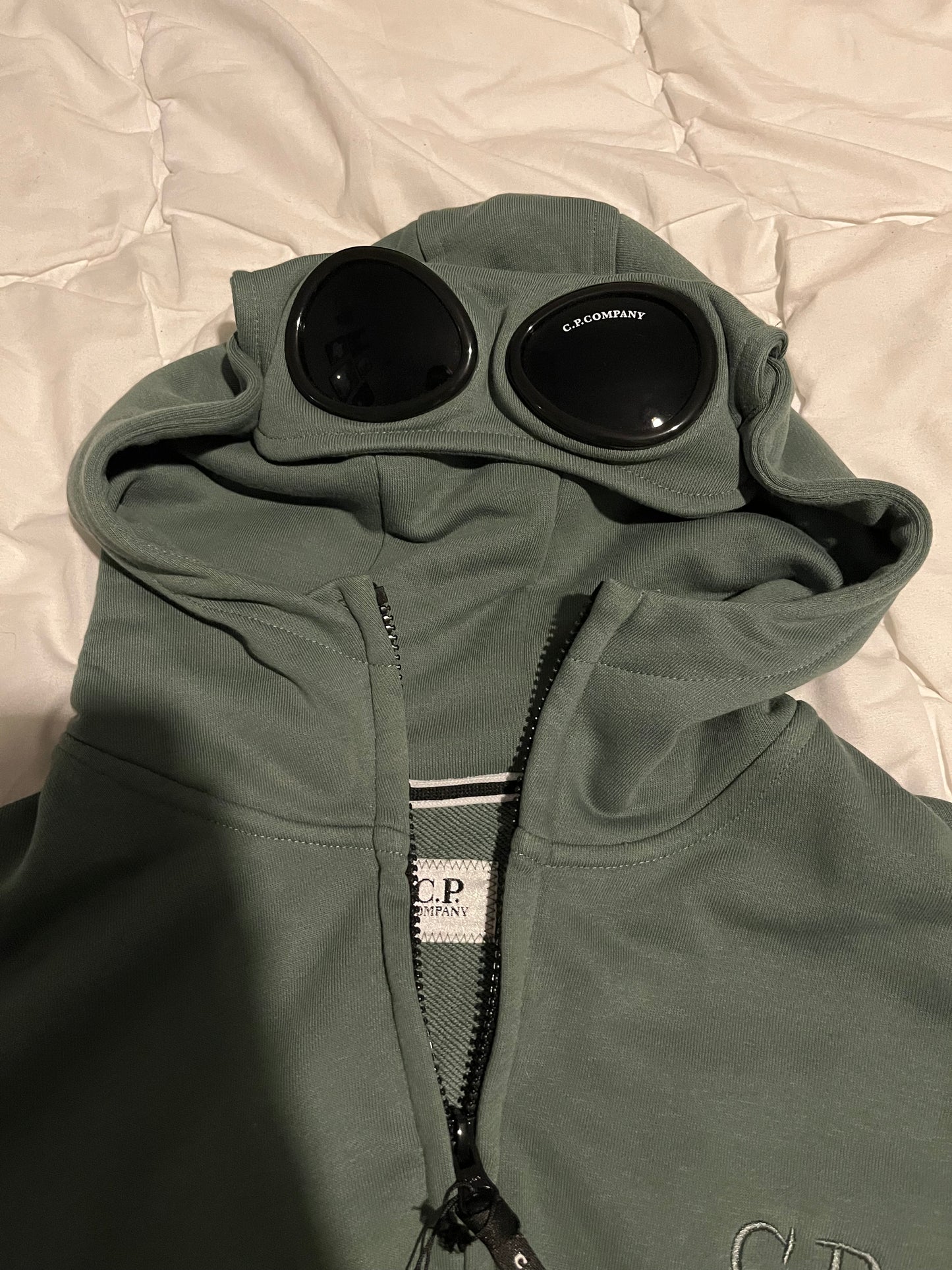 Gilet Zipé CP Company à lunette