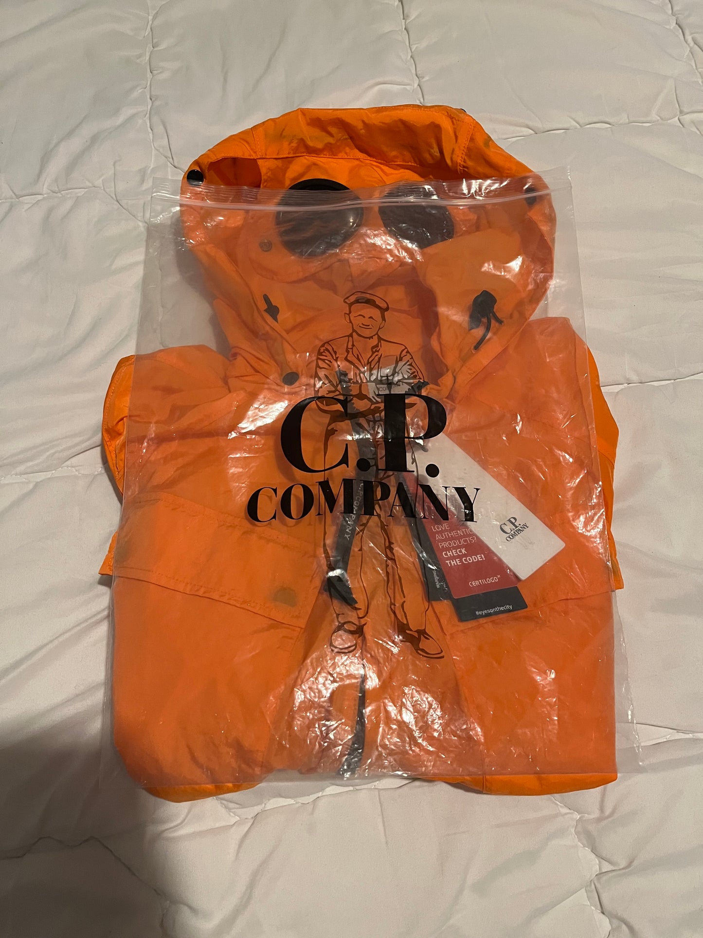 Veste CP Company coupe vent à lunette