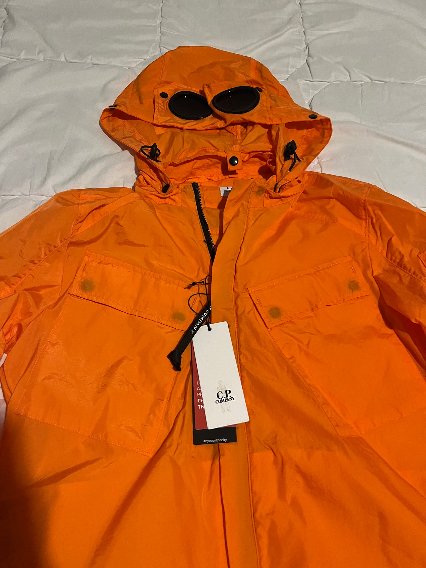 Veste CP Company coupe vent à lunette