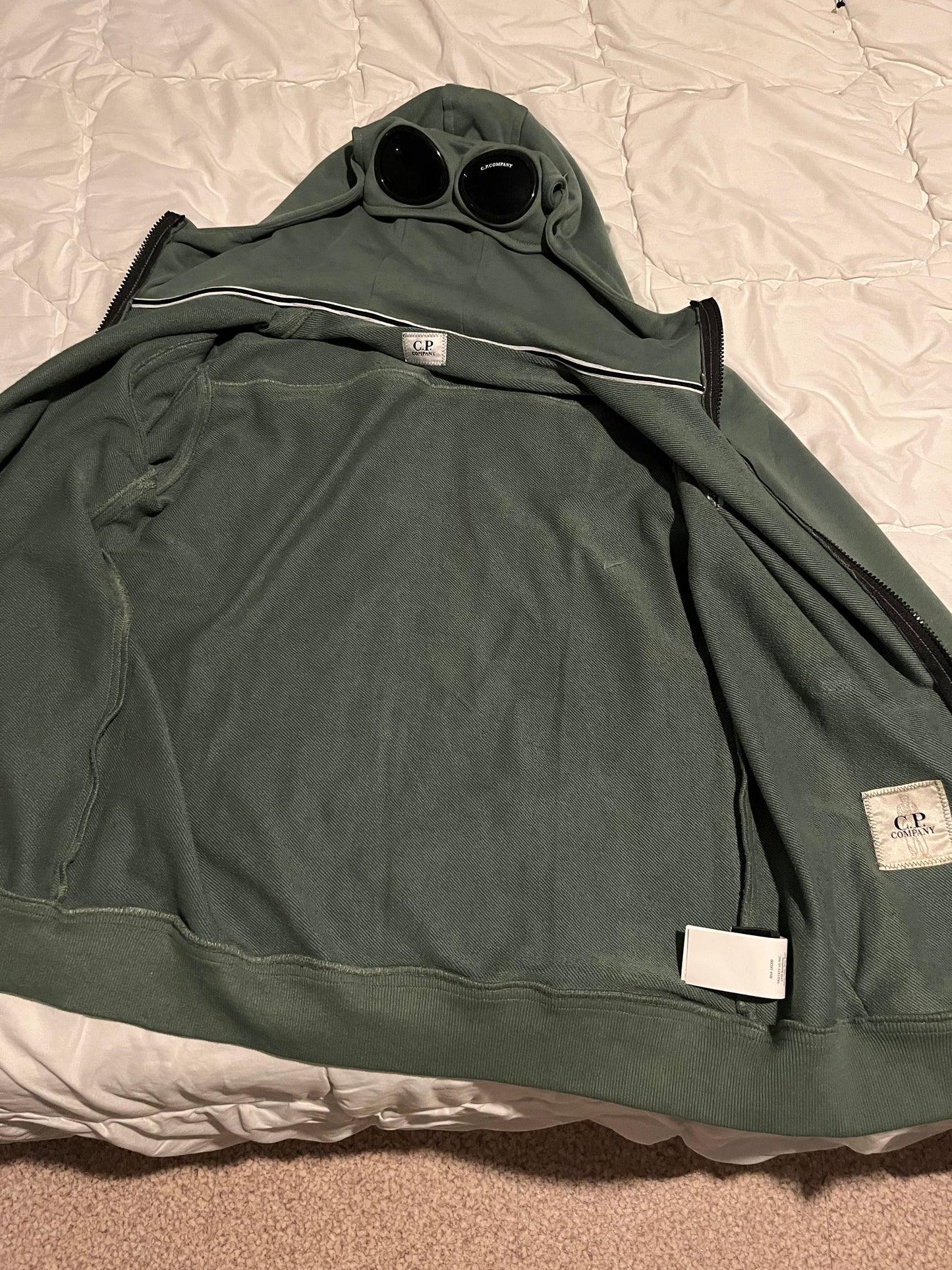 Gilet Zipé CP Company à lunette