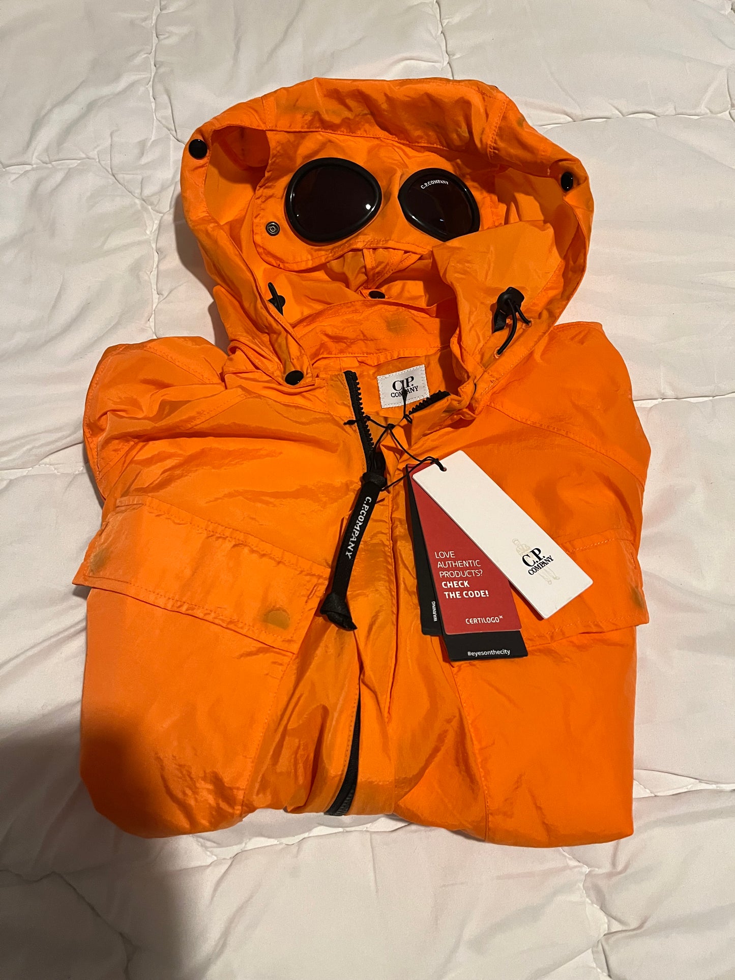 Veste CP Company coupe vent à lunette