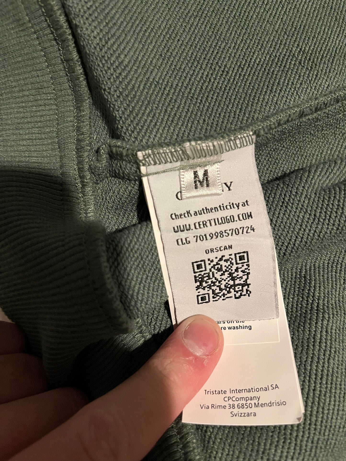 Gilet Zipé CP Company à lunette