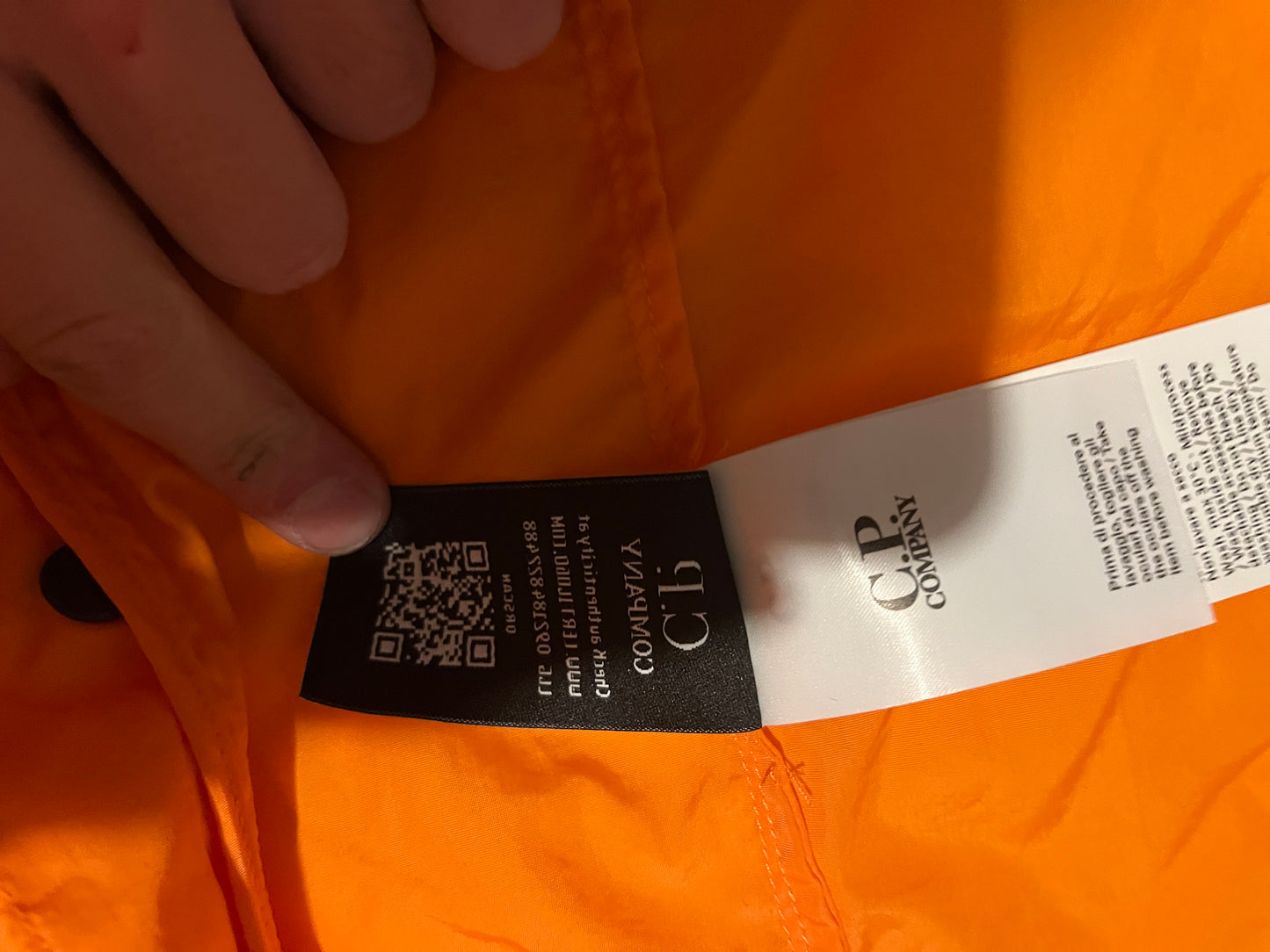 Veste CP Company coupe vent à lunette