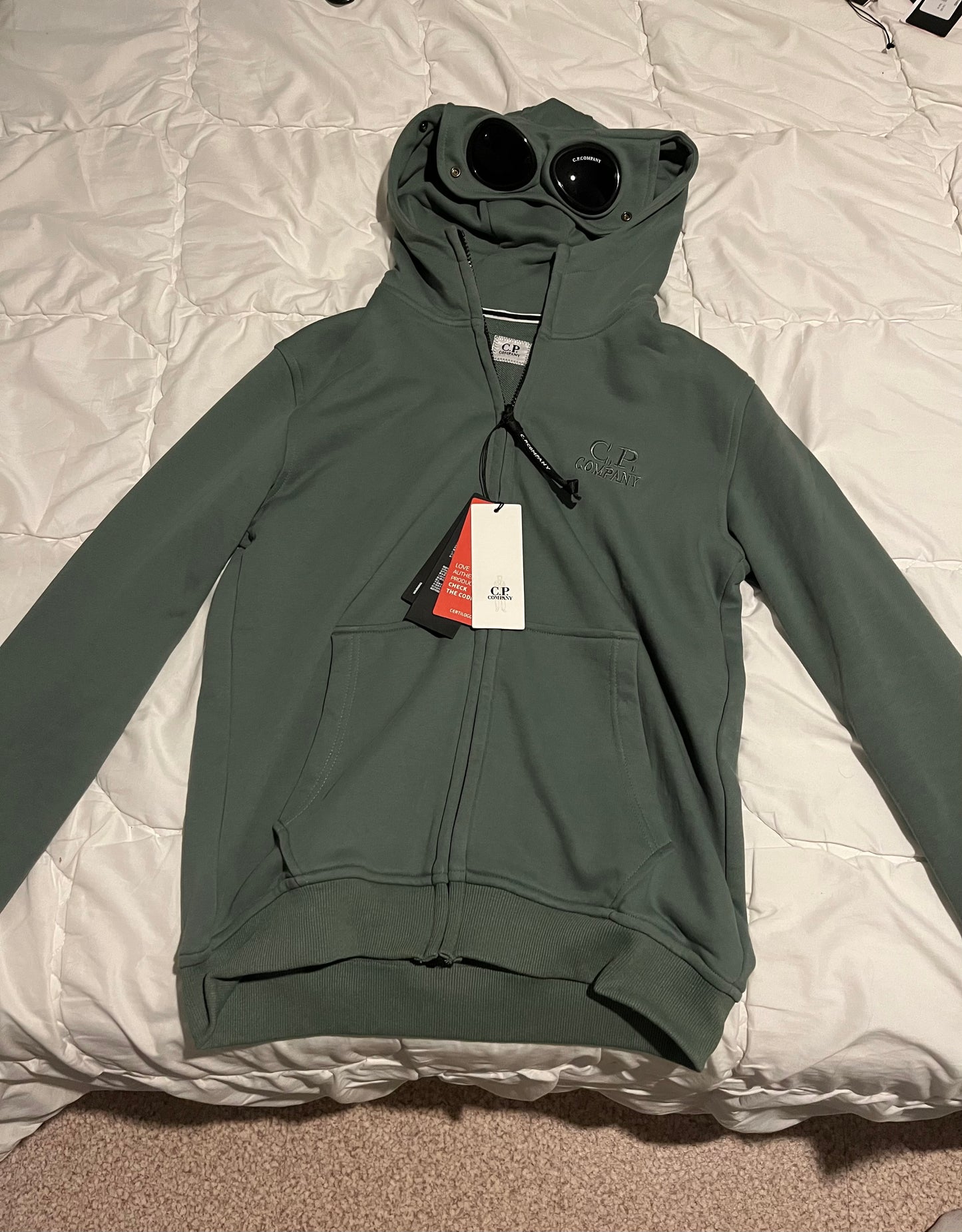 Gilet Zipé CP Company à lunette